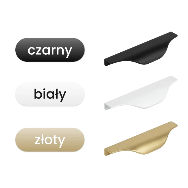 Wybór koloru wnętrza szuflad do szafki pod umywalkę Aquameb Andora biały, dębowy, antracyt